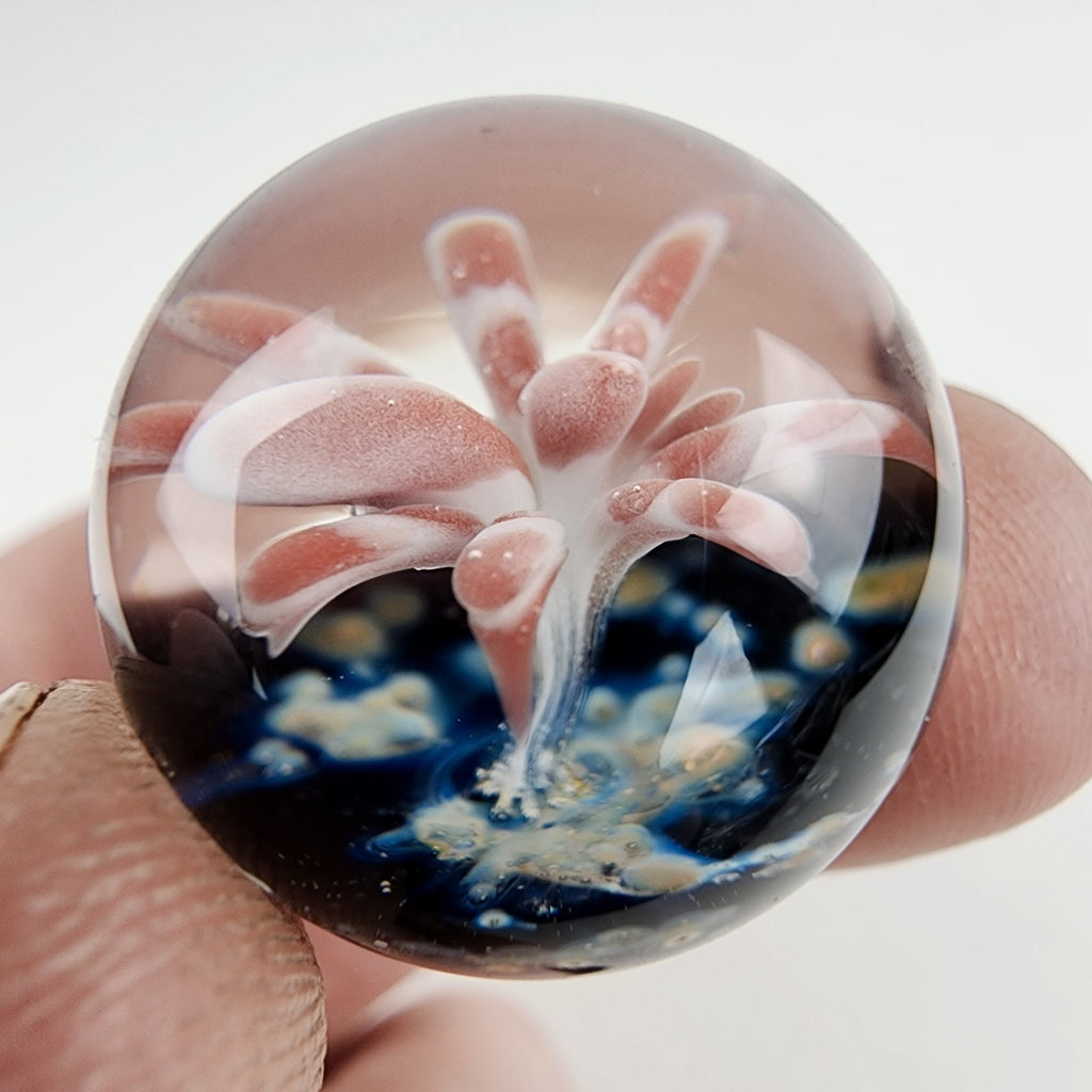 20mm Spider Implosion Boro Marble Signed Voic 2013 Heady Glass