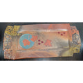 Handmade Studio Pottery Fall Leaves Tray Autumn Colors