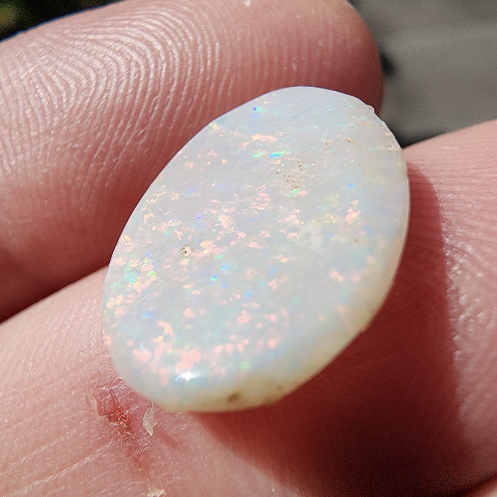 4.5ct Natural Australian Opal Cabochon Loose Stone 16mm x 12mm