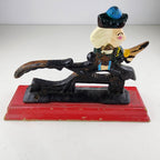 Colonial Toy Soldier Antique Painted Cast Iron Nutcracker