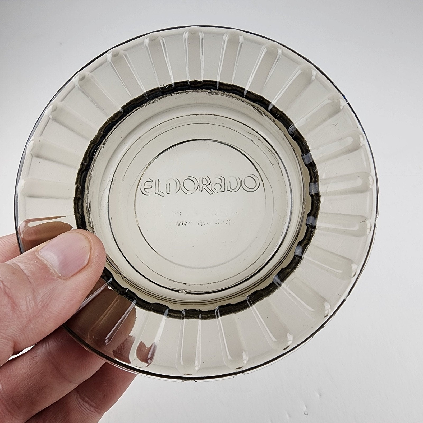 El Dorado Casino Las Vegas Glass Ashtray Nevada
