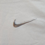 Medium Nike Running Dri-Fit T-Shirt White Vintage Mens Active Wear Short Sleeve