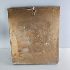 Gold Ceramic Madonna and Child Hodegetria Greek Icon 7" x 9"