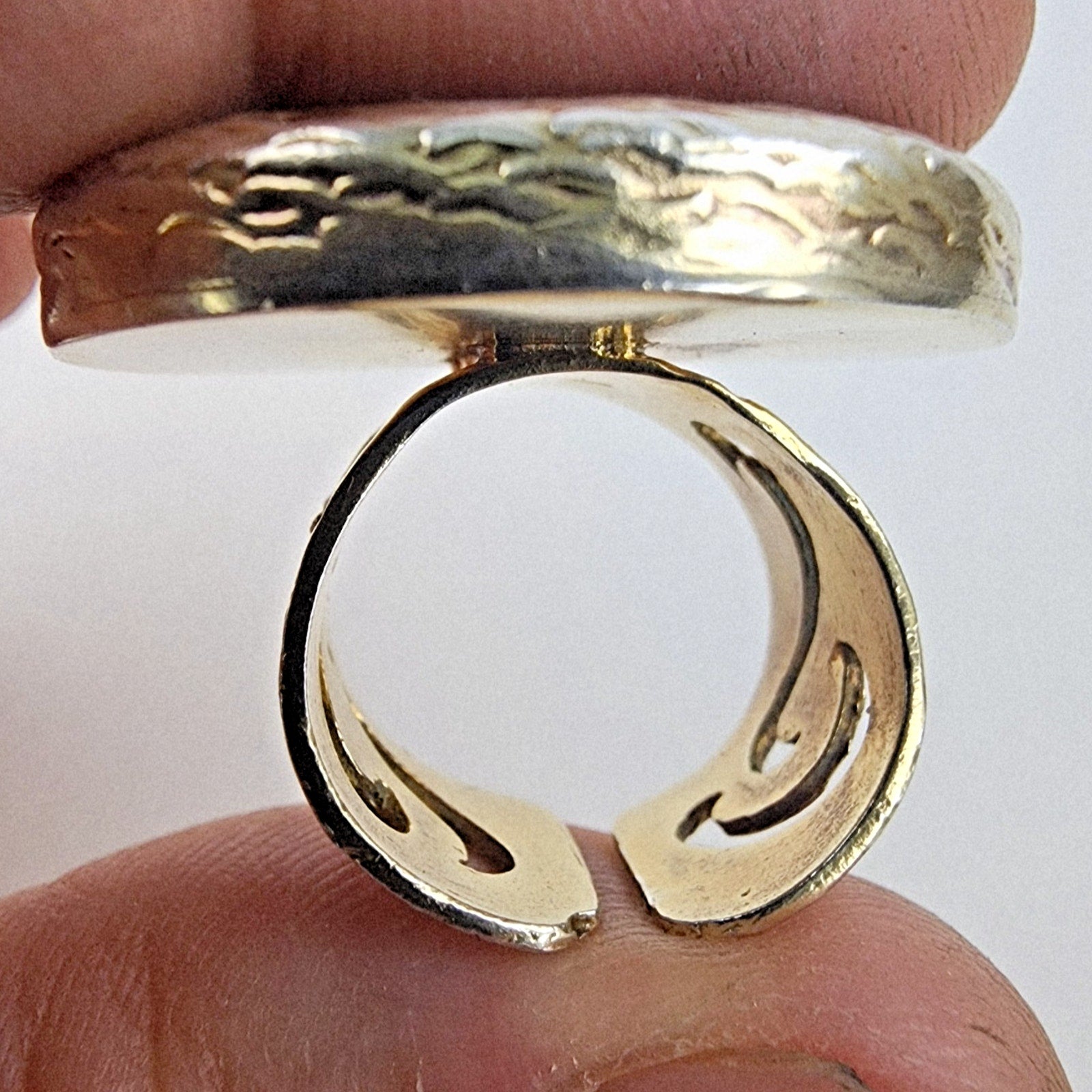 Sultan Murad IV Ring Sterling Silver 925 Adjustable Size 7 Vintage