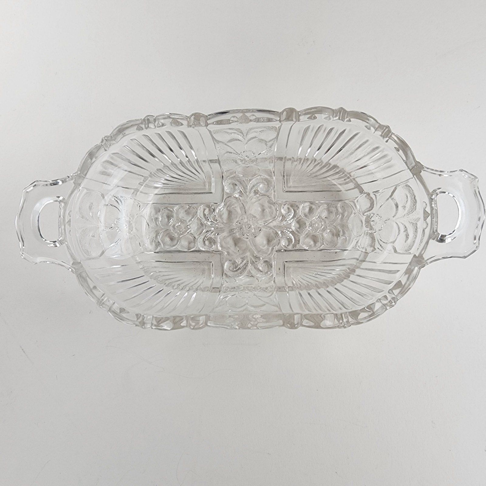 Indiana Glass Killarney Vintage Candy Dish