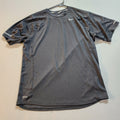 Large Nike Running Dri-Fit T-Shirt Black Vintage Mens Active Wear Short Sleeve