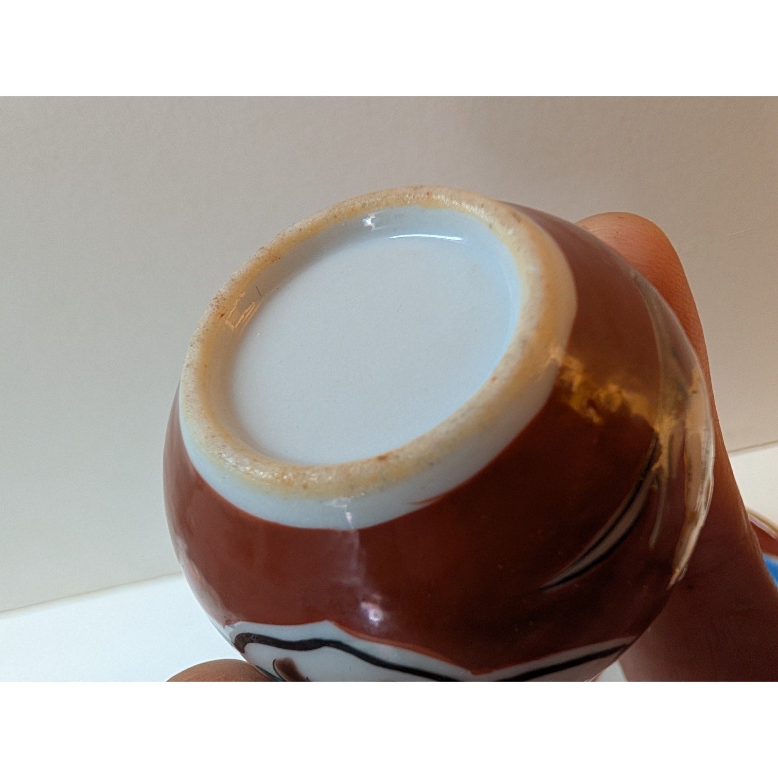 Japanese IMARI Hand Painted Porcelain Salt & Pepper Condiment Jars and Tray