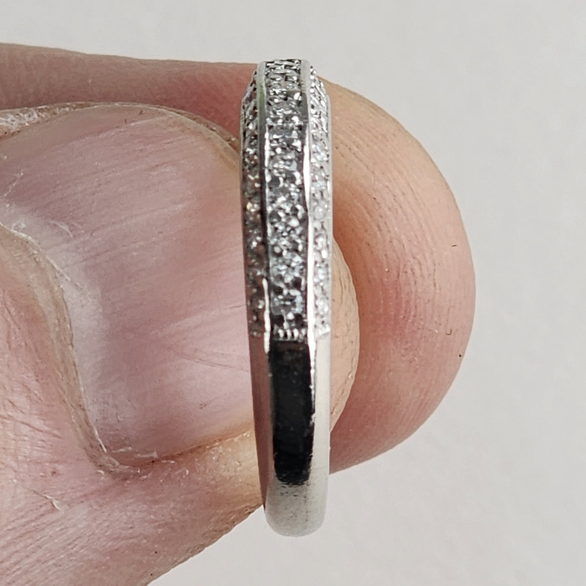 Vintage .900 Platinum Natural Diamond Wedding Set 1.00ct Center Stone 8.2g