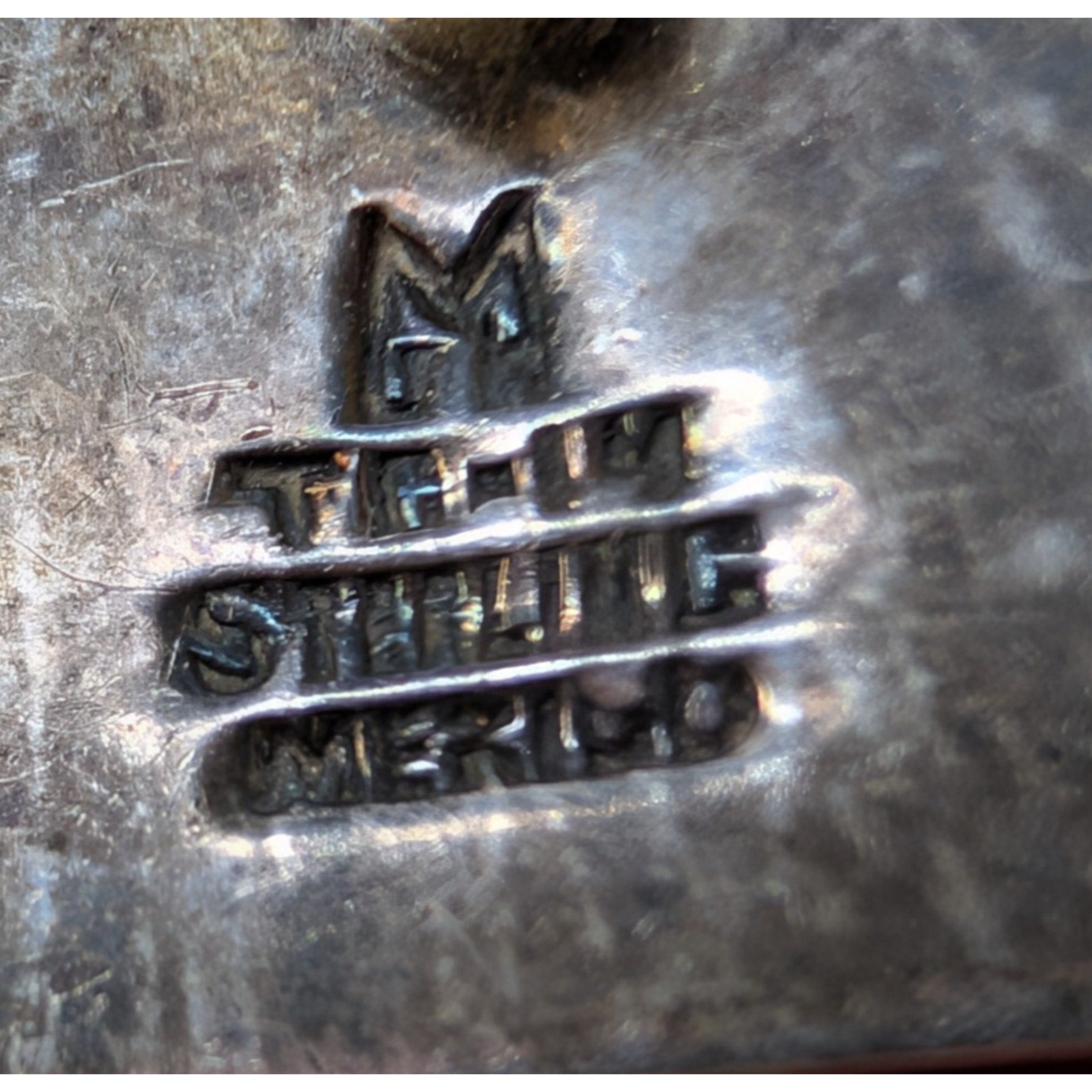 Taxco Modernist Square Sterling Silver 925 Earrings Vintage 18g