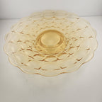 Vintage Indiana Glass Tiara Constellation Footed serving Cake Plate