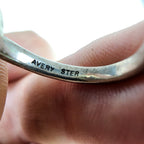 James Avery Open Heart Ring Size 6 1/4 Sterling Silver 925 Retired Vintage