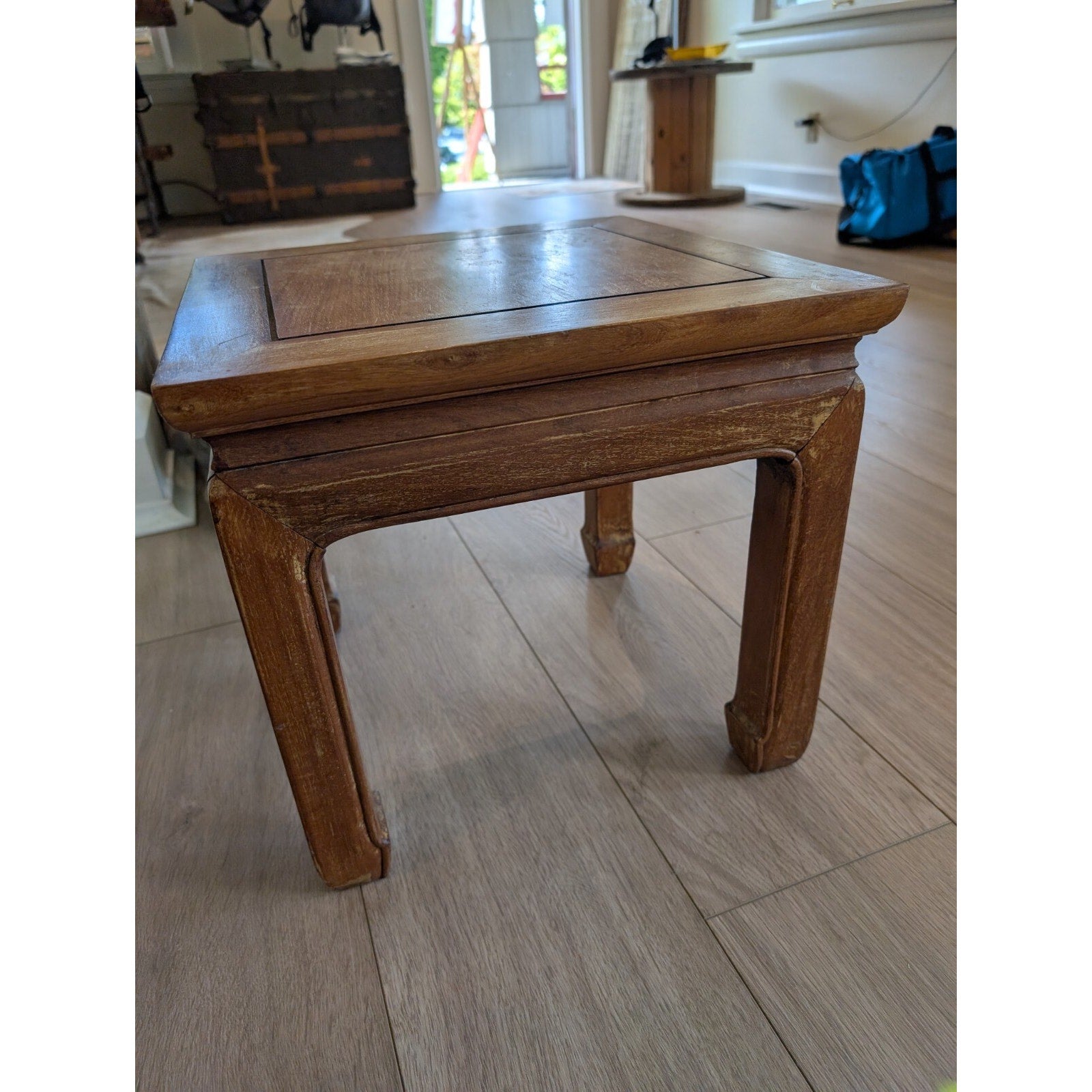 Antique Chinese Ming Style Small Side Table Vintage