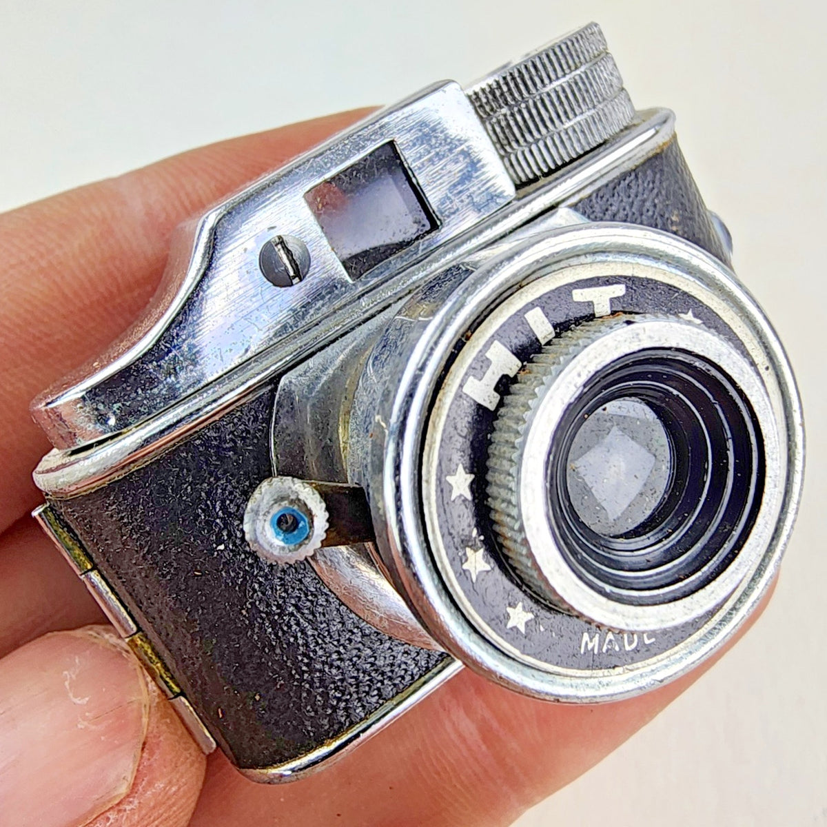 Hit Mini Spy Camera with Leather Logo Case Subminiature Japan