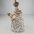 Porcelain Pieta Madonna & Child German Gold Gilt Model 7189 Virgin Mary Figurine