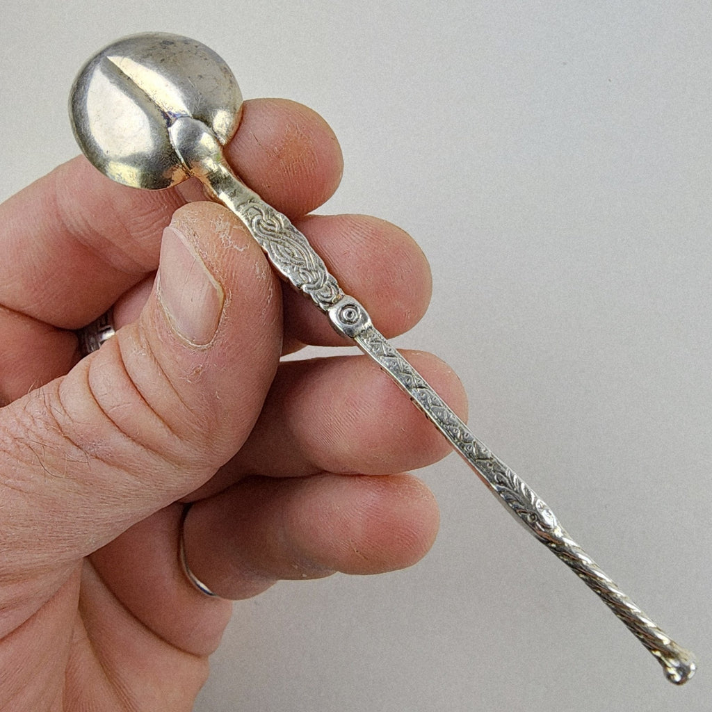 1901 Chester UK Coronation Spoon Sterling Silver 925 Antique