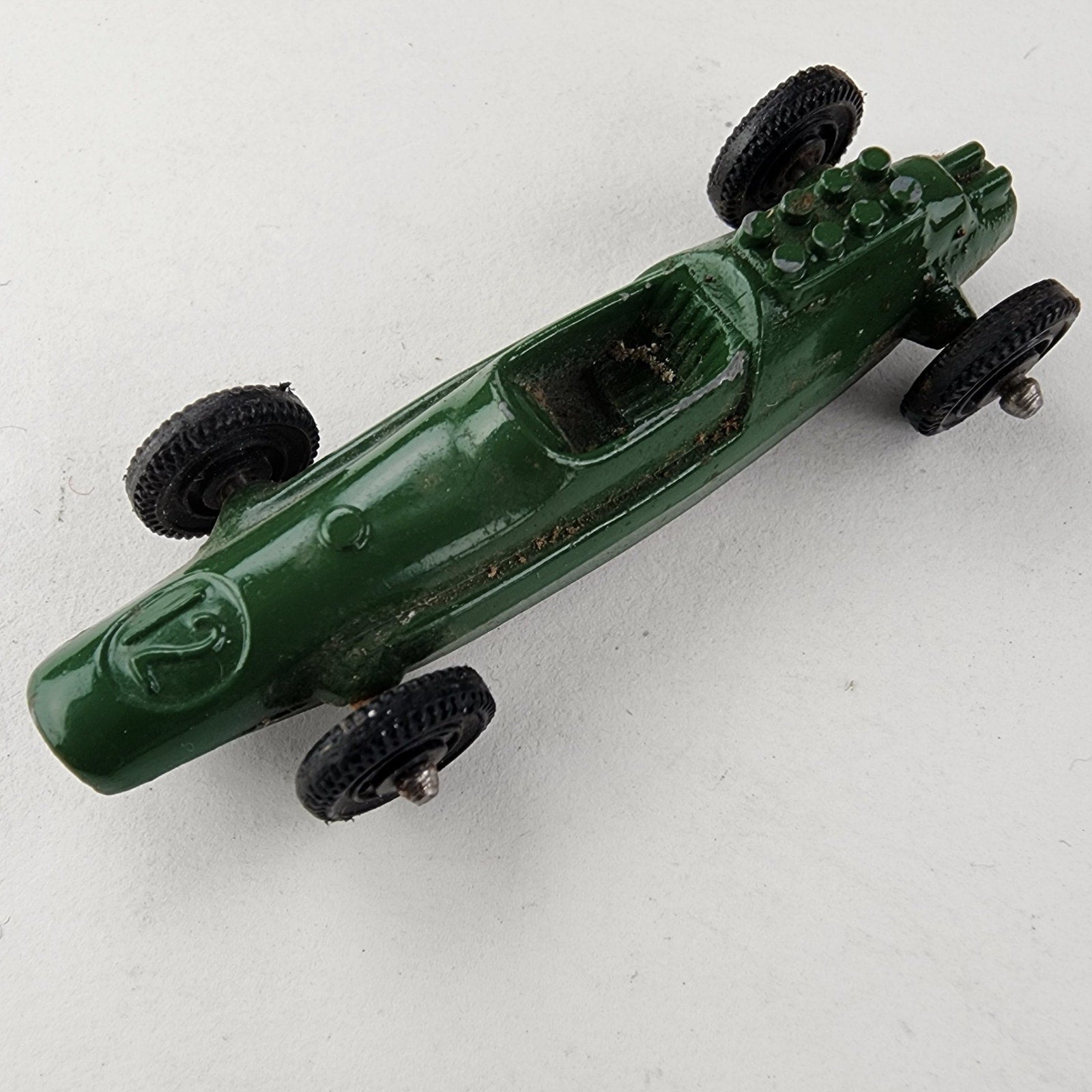 1940s TootsieToy Open Wheel Indy Racer Midget Rubber Tires Car USA Die Cast Toy