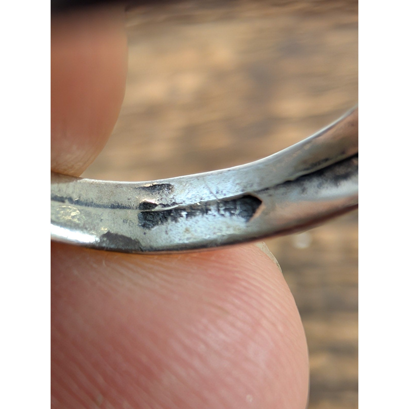 Vintage Dolphin Bypass Sterling Silver 925 Ring Size 6 3/4