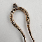 Gold Filled Victorian Hairpin Stick Pin Antique Edwardian for Eyeglasses