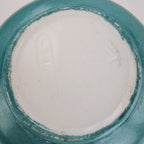 6" Fulper Stangl Teal Turquoise Glaze Bowl Art Deco Period Bowl