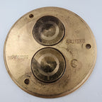 Walker Brass Duplex Receptacle Screw Floor Cover
