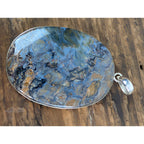 Stunning PETERSITE Sterling Silver 925 Statement Pendant 28g New