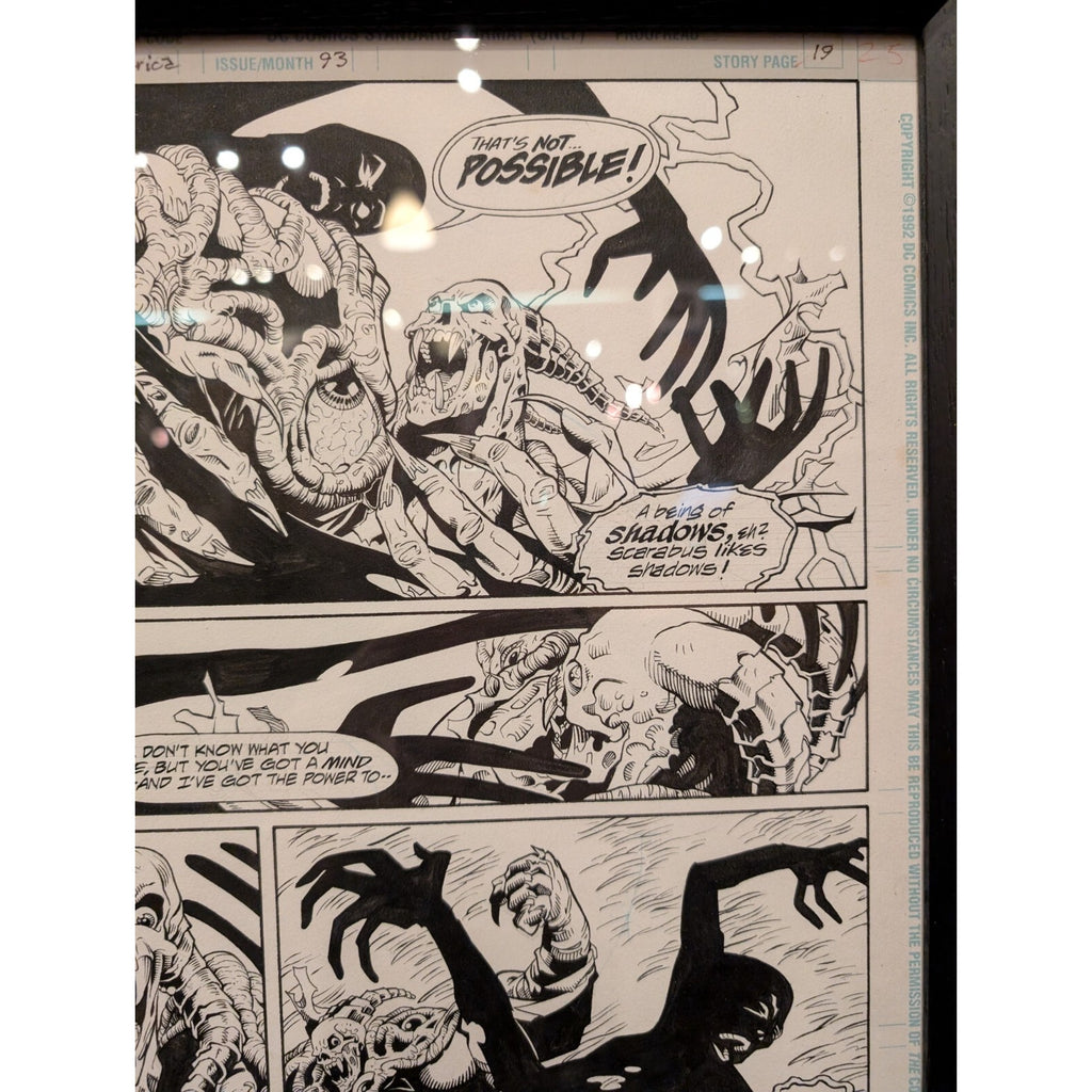 1993 Justice League America Original Comicbook Artwork - Page 19