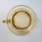 Federal Amber Yellow Madrid Coffee Creamer