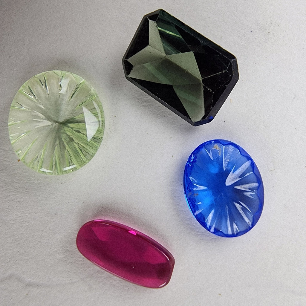 Spinel Gemstones Red Blue & Green Faceted Gems Loose