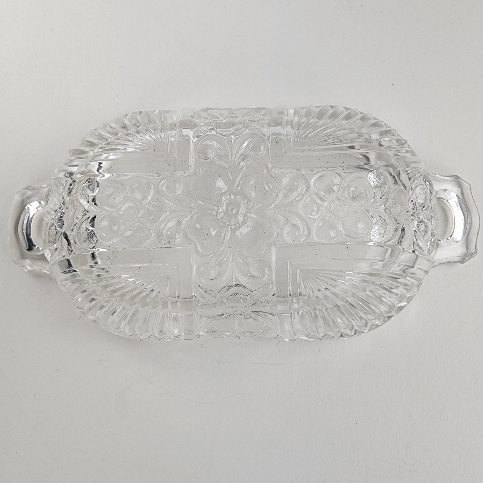 Indiana Glass Killarney Vintage Candy Dish
