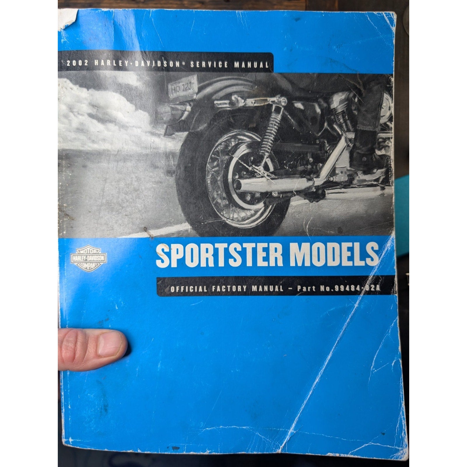 Official Harley-Davidson 2002 Sportster  Factory Manual