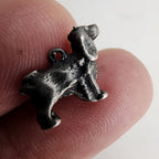 Vintage Dachshund Dog Charm in Sterling Silver 925