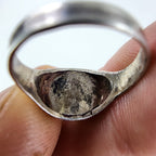 Native Tigers Eye Ring Size 5 3/4 Sterling Silver 925 Vintage