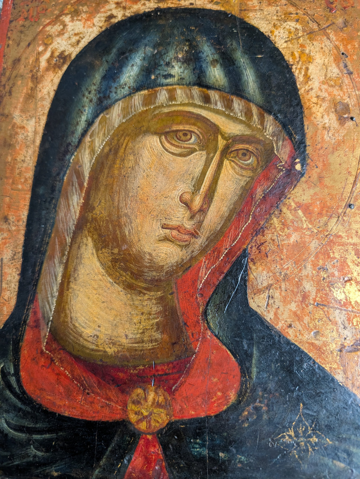 16th Century Veneto Cretan Theotokos - Mother of God