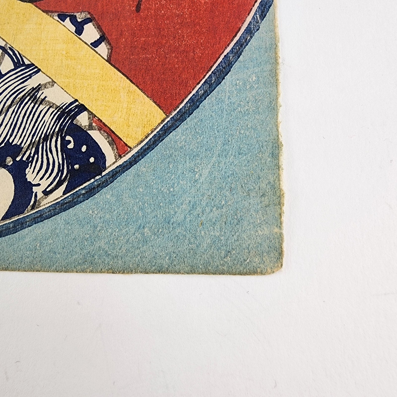 Antique Utagawa Kunisada Japanese Ukiyo-e Woodblock Print Original Toyokuni III