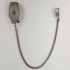 Victorian Sterling Silver 925 Pocket Watch Fob 1" Belt Loop