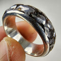 Campo de Cielo Meteorite Band Ring Size 10 1/2 by Starborn Sterling Silver 925