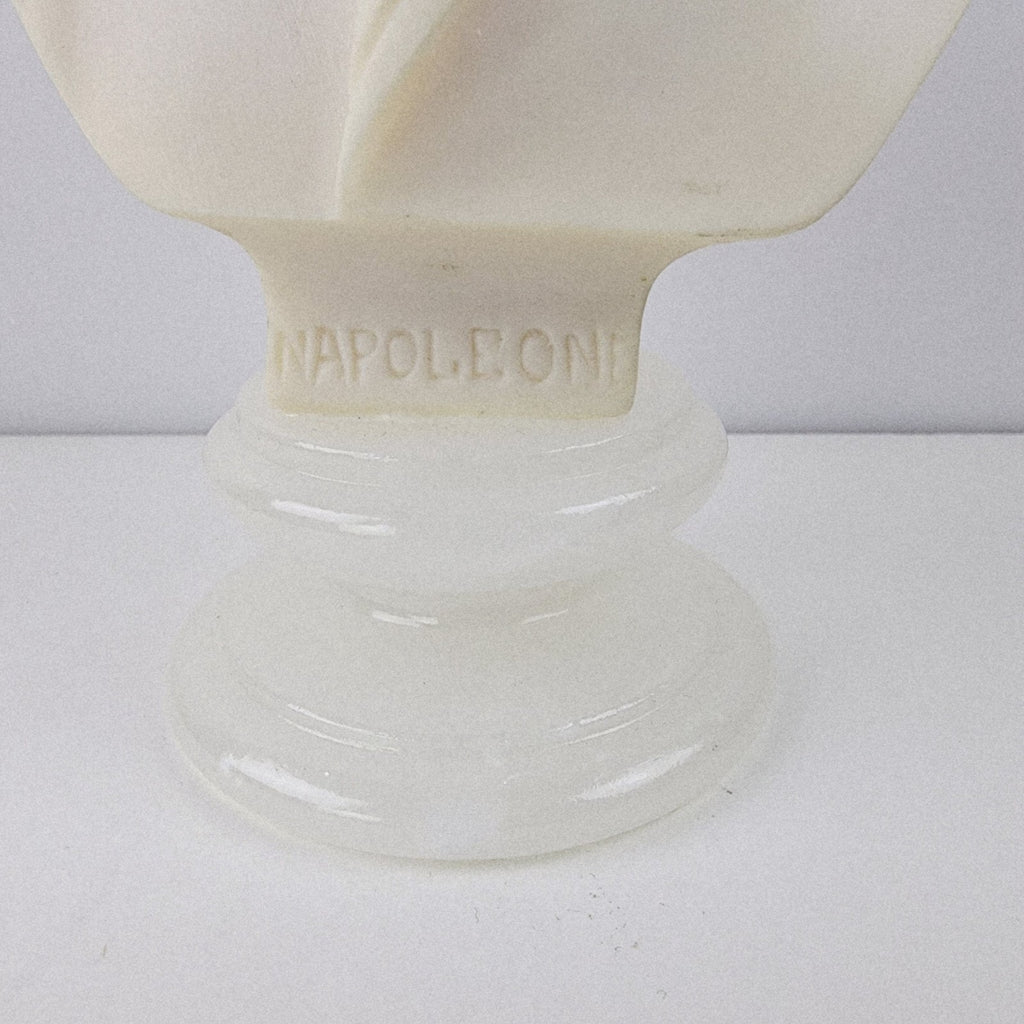 6" Napoleon Bonaparte Bust Vintage Marble Base Figure