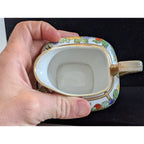 NORITAKE Nippon Japan Coffee Sugar Creamer Gilded Porcelain