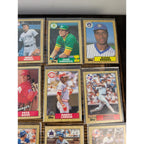1987 Topps Baseball Woodgrain Border All Stars 20 Card Set NM to M