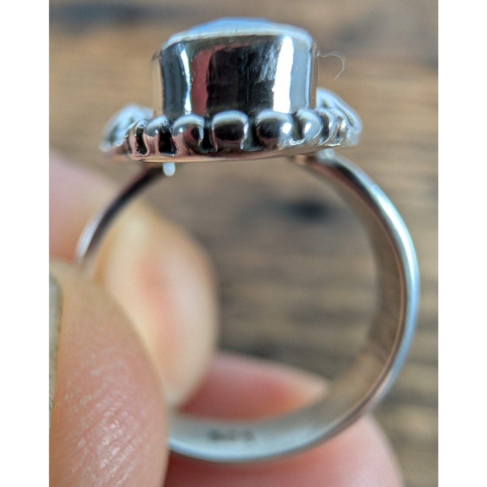 Southwestern Ethopian Opal Sterling Silver 925 Ring Size 7 New