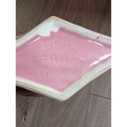 Art Deco Planter by RRP Co USA Pottery 10" Oval Planter Bowl Pink Glaze