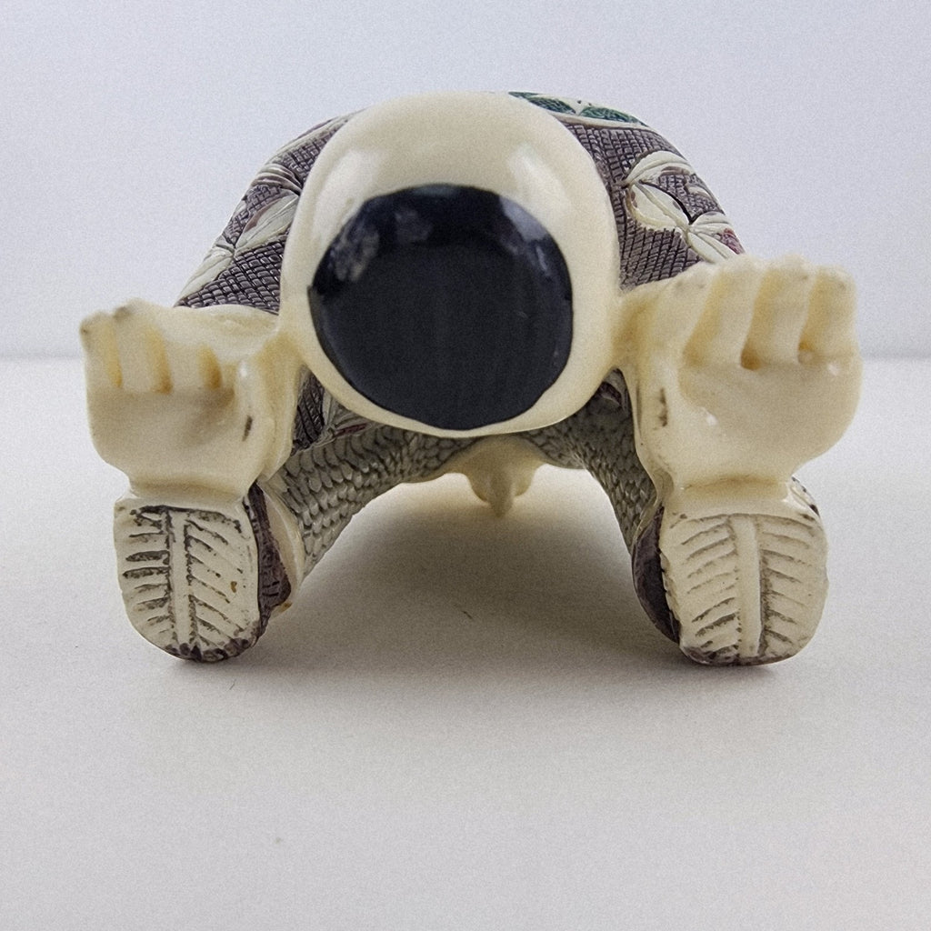 Japanese Boy Fertility Resin Figure Vintage Chinese Crouching Child