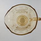 Federal Amber Yellow Madrid Coffee Creamer