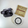 Vintage View Master Stereoscope Bakelite MCM Picture Viewer with Reels