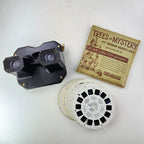 Vintage View Master Stereoscope Bakelite MCM Picture Viewer with Reels