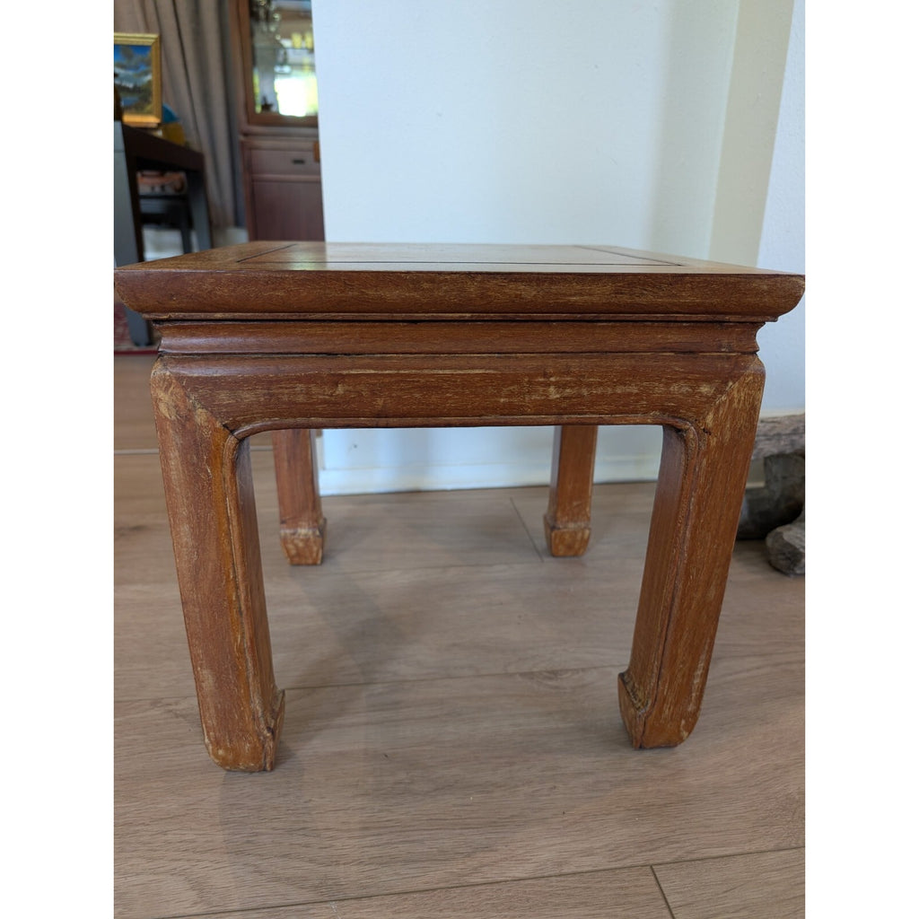Antique Chinese Ming Style Small Side Table Vintage
