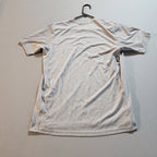 Medium Nike Running Dri-Fit T-Shirt Gray Vintage Mens Active Wear Short Sleeve