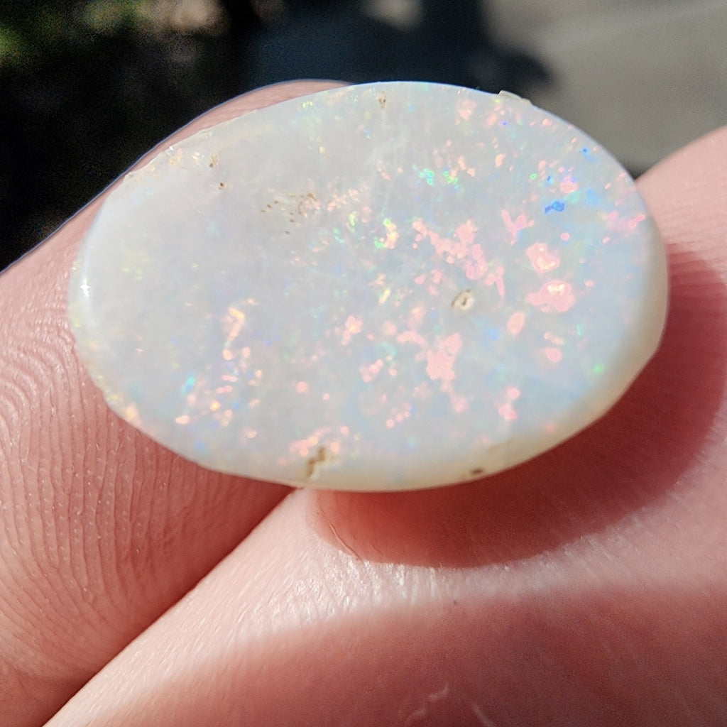 4.5ct Natural Australian Opal Cabochon Loose Stone 16mm x 12mm