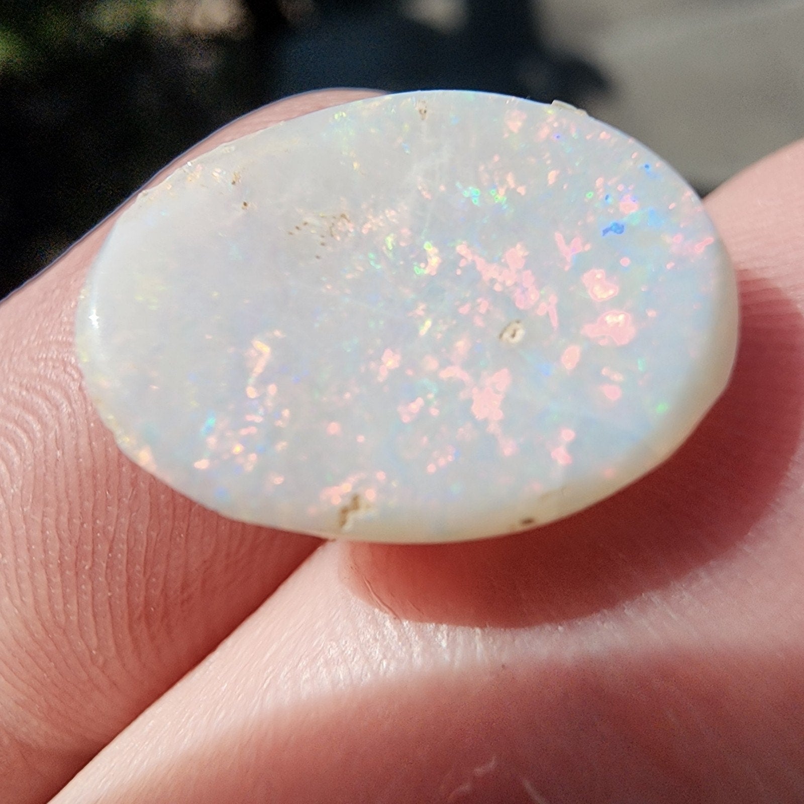 4.5ct Natural Australian Opal Cabochon Loose Stone 16mm x 12mm