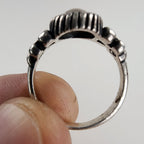 Vintage Brighton Raised Dome Ring Size 9 in Sterling Silver 925
